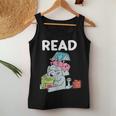 Funny Teacher Library Read Book Club Piggie Elephant Pigeons V6 Women Tank Top Basic Casual Daily Weekend Graphic Personalized Gifts