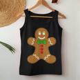 Gingerbread Man Christmas Cookie Baking Holiday Tee Women Tank Top Unique Gifts