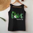 Gnome Teacher St Patricks Day Love Teacher Life Shamrock Women Tank Top Basic Casual Daily Weekend Graphic Personalized Gifts