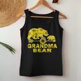 Grandma Bear Sunflower Funny Mother Father Gift Women Tank Top Basic Casual Daily Weekend Graphic Funny Gifts