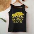 Granny Bear Bear Sunflower Mother Father Gifts Women Tank Top Basic Casual Daily Weekend Graphic Funny Gifts