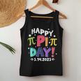 Groovy Happy Pi Day 314 Funny Math Science Teacher Students Women Tank Top Basic Casual Daily Weekend Graphic Funny Gifts