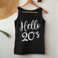 Womens Hello 20S Womens 20 Year Old 20Th Birthday Bday Squad Women Tank Top Unique Gifts