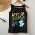 Help More Bees Plant More Trees Earth Day Climate Change Women Tank Top Basic Casual Daily Weekend Graphic Funny Gifts
