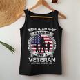 Im A Mom Grandma And A Veteran Nothing Scares Me Military Women Tank Top Basic Casual Daily Weekend Graphic Funny Gifts
