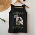 Im The Veteran Not The Veterans Wife Women Veteran Women Tank Top Basic Casual Daily Weekend Graphic Funny Gifts