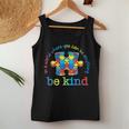 Be Kind Autism Awareness Puzzle Rainbow Choose Kindness Women Tank Top Unique Gifts