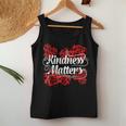 Kindness Matters Red Flowers Antibullying Kind Team Women Tank Top Unique Gifts