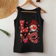 Love Gnomes Teacher Life Cute Valentines Day Teacher Gifts Women Tank Top Basic Casual Daily Weekend Graphic Funny Gifts