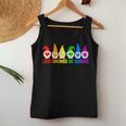 Love Lgbt Rainbow Gnomes Lgbtq Couple Squad Gay Lesbian Women Tank Top Unique Gifts