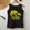 Mama Bear Sunflower Funny Mother Father Gift Women Tank Top Basic Casual Daily Weekend Graphic Funny Gifts