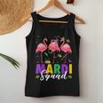 Mardi Squad Jester Flamingo Mardi Gras Fat Tuesday Parade Women Tank Top Basic Casual Daily Weekend Graphic Funny Gifts