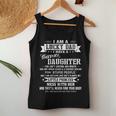 Mens I Am A Lucky Dad I Have Crazy Daughter Fathers Day Gift Women Tank Top Basic Casual Daily Weekend Graphic Personalized Gifts