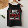 Mens Its Not Easy Being My Wifes Arm Candy Funny Husband Gift Women Tank Top Basic Casual Daily Weekend Graphic Funny Gifts