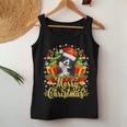 Merry Christmas Border Collie Mom Dad Christmas Women Tank Top Unique Gifts