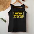 Metaphors Be With You Funny English Teacher Space Women Tank Top Basic Casual Daily Weekend Graphic Funny Gifts