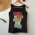 Mom Of The Birthday Boy Family Matching Party Vintage Cool Women Tank Top Unique Gifts