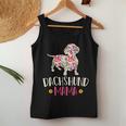 Mothers Day Gift Wiener Mom Weenie Dog Vintage Dachshund Women Tank Top Basic Casual Daily Weekend Graphic Funny Gifts