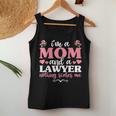 Mothers Day Lawyer For Women Mom And A Lawyer  Women Tank Top Basic Casual Daily Weekend Graphic Personalized Gifts