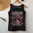 My Daughter My Firefighter Hero | Proud Firefighter Mother Women Tank Top Basic Casual Daily Weekend Graphic Funny Gifts