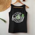 One Lucky Shamrock Teacher St Patrick’S Day Appreciation V3 Women Tank Top Basic Casual Daily Weekend Graphic Funny Gifts