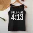 Philippians 413 I Can Do All Things In Christ Bible Women Tank Top Basic Casual Daily Weekend Graphic Funny Gifts