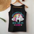 Promoted To Big Sis In 2019 Big Sister Girls Unicorn Women Tank Top Unique Gifts