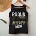 Proud Army Mom Military Soldier Camo Us Flag Camouflage Mom Women Tank Top Unique Gifts