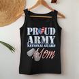 Proud Army National Guard Mom Usa Heart Shirt Women Tank Top Unique Gifts