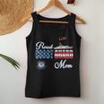 Proud Coast Guard Mom US Coast Guard Veteran Military Women Tank Top Basic Casual Daily Weekend Graphic Funny Gifts