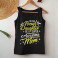 Proud Daughter Of Super Awesome Mom Mothers Day Women Tank Top Basic Casual Daily Weekend Graphic Personalized Gifts