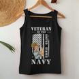 Proud Navy Women US Military Veteran Veterans Day Women Tank Top Basic Casual Daily Weekend Graphic Funny Gifts