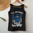 Proud Wife Us Air Force Stars Air Force Family Women Tank Top Unique Gifts