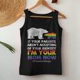 Rainbow Mama Bear Im Your Mom Proud Family Gay Lgbtq Mother Women Tank Top Basic Casual Daily Weekend Graphic Funny Gifts