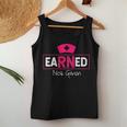 Rn Np Nurse Earned Not Given Cool Nursing Graduate Gift Women Tank Top Basic Casual Daily Weekend Graphic Funny Gifts