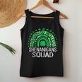 Shenanigans Squad Irish St Patricks Day Rainbow Women Women Tank Top Basic Casual Daily Weekend Graphic Funny Gifts