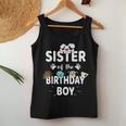 Sister Of The Birthday Boy Dog Lover Party Puppy Theme Women Tank Top Unique Gifts