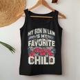 My Son-In-Law Is My Favorite Child Butterfly Mom Flowers Women Tank Top Unique Gifts