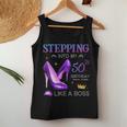 Stepping Into My 50Th Birthday Like A Boss Since 1971 Women Tank Top Basic Casual Daily Weekend Graphic Funny Gifts