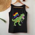 T Rex Rainbow Flag Gay Lesbian Lgbt Pride Women Men Women Tank Top Unique Gifts