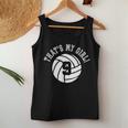 Thats My Girl 9 Volleyball Player Mom Or Dad Women Tank Top Unique Gifts