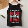 Veteran Quotes - Coast Guard Mom Women Tank Top Basic Casual Daily Weekend Graphic Funny Gifts