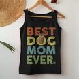 Vintage Best Dog Mom Ever Doberman Dog Lover Women Tank Top Unique Gifts