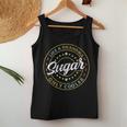 Vintage Sugar Like A Grandma Only Cooler Cute Mothers Day Women Tank Top Basic Casual Daily Weekend Graphic Personalized Gifts