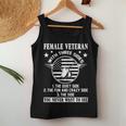Womens 3 Sides Female Veteran Funny Us Veteran Gifts Mothers Day Women Tank Top Basic Casual Daily Weekend Graphic Funny Gifts