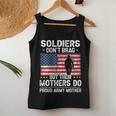 Womens Funny Soldiers Dont Brag Proud Army Mother Mom Military Son Women Tank Top Basic Casual Daily Weekend Graphic Funny Gifts