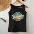 Womens Gammy Retro Name Funny Vintage Grandmother Gammy Women Tank Top Basic Casual Daily Weekend Graphic Funny Gifts