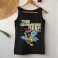 Womens Halloween Walking Zombie Dead Chicken Hen Costume Women Tank Top Basic Casual Daily Weekend Graphic Funny Gifts