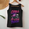 Womens Monster Truck Girls Like Monster Trucks Too Women Tank Top Basic Casual Daily Weekend Graphic Funny Gifts