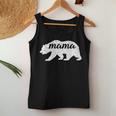 Womens Vintage Cute Mama Bear Mom Women Tank Top Basic Casual Daily Weekend Graphic Funny Gifts